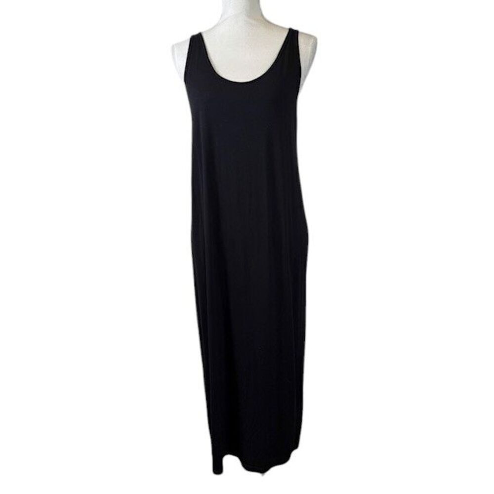 Philosophy Sleeveless Midi / Maxi‎ Tank Dress Black Stretch Size Medium